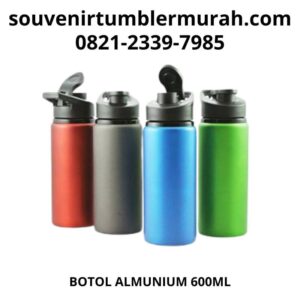 Souvenir Tumbler Aluminium Ace Chielo Mizzu BOTOL ALMUNIUM 600ML Ace