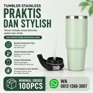 Berikut sudah saya rapikan dan **dipisahkan dengan koma (tanpa duplikasi):**tumbler custom logo perusahaan, vendor tumbler custom jakarta, souvenir seminar yang bermanfaat, souvenir perusahaan kekinian, merchandise tumbler perusahaan, tumbler souvenir perusahaan, merchandise kantor, tumbler custom murah, tumbler stainless logo, corporate gift

