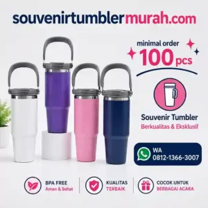 Berikut sudah saya rapikan dan **dipisahkan dengan koma (tanpa duplikasi):**tumbler custom logo perusahaan, vendor tumbler custom jakarta, souvenir seminar yang bermanfaat, souvenir perusahaan kekinian, merchandise tumbler perusahaan, tumbler souvenir perusahaan, merchandise kantor, tumbler custom murah, tumbler stainless logo, corporate gift

